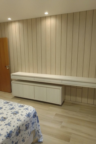 Painel de TV com e rack