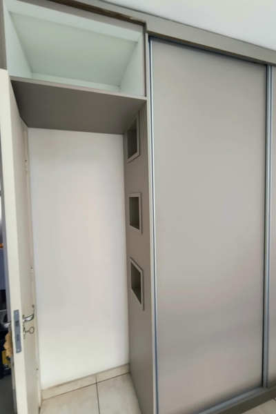 guarda roupa embutido com nincho